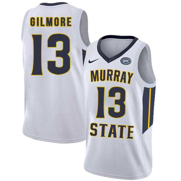 Murray State Racers 13 Devin Gilmore White College Basketball Jersey Dzhi,We sell and wholesale Murray State Racers 13 Devin Gilmore White College Basketball Jersey Dzhi on line form chian!